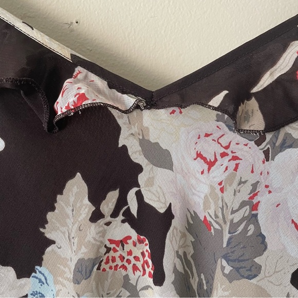 Vintage Jeunesse Midi Floral Dress Women’s 14 - Picture 3 of 9